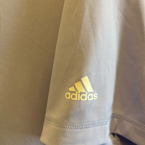 3 Men’s Adidas Pure Motion Golf Polos- White/Lime Green Orange, & Lt. Purple⛳️⛳️ - Picture 12 of 14